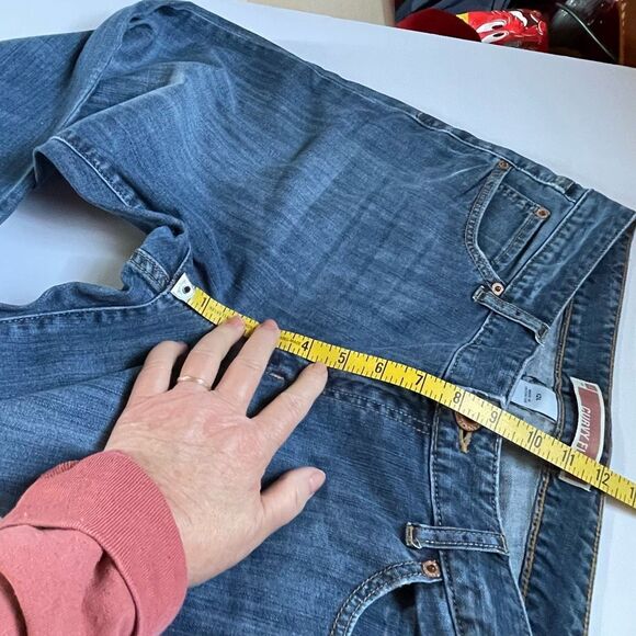 Gap vintage Curvy flare leg size 12L regular wash jeans. 32.5” inseam. - Picture 7 of 9